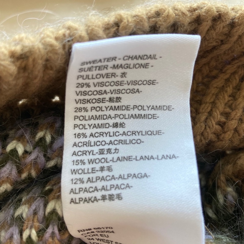 Anthropologie Fabiana Sweater-NWT never worn! - Picture 8 of 11